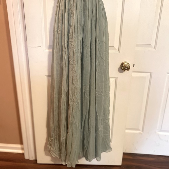 “J. CREW” Silk Chiffon Pleated Special Occasion Gown - Picture 8 of 16